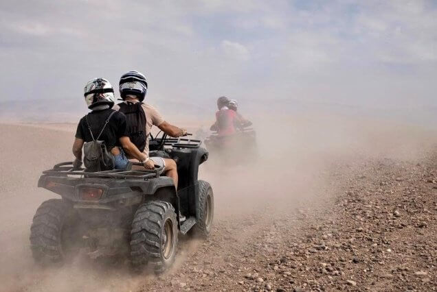 5 days quad raid:  Ourika, Ourigane, Toukaline, Tameslohte, Marrakech